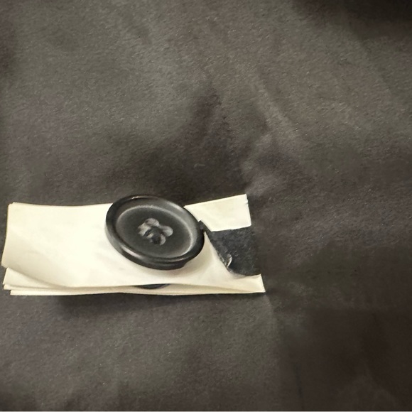 KATE SPADE MADISON AVE QUINCY BLACK WOOL LONG TRENCH COAT (UK 6) RRP £1,200 - Picture 6 of 7